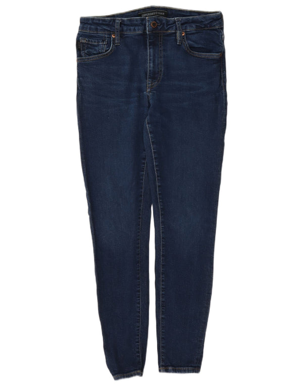 Damskie jeansy skinny Superdry W31 L30 granatowe
