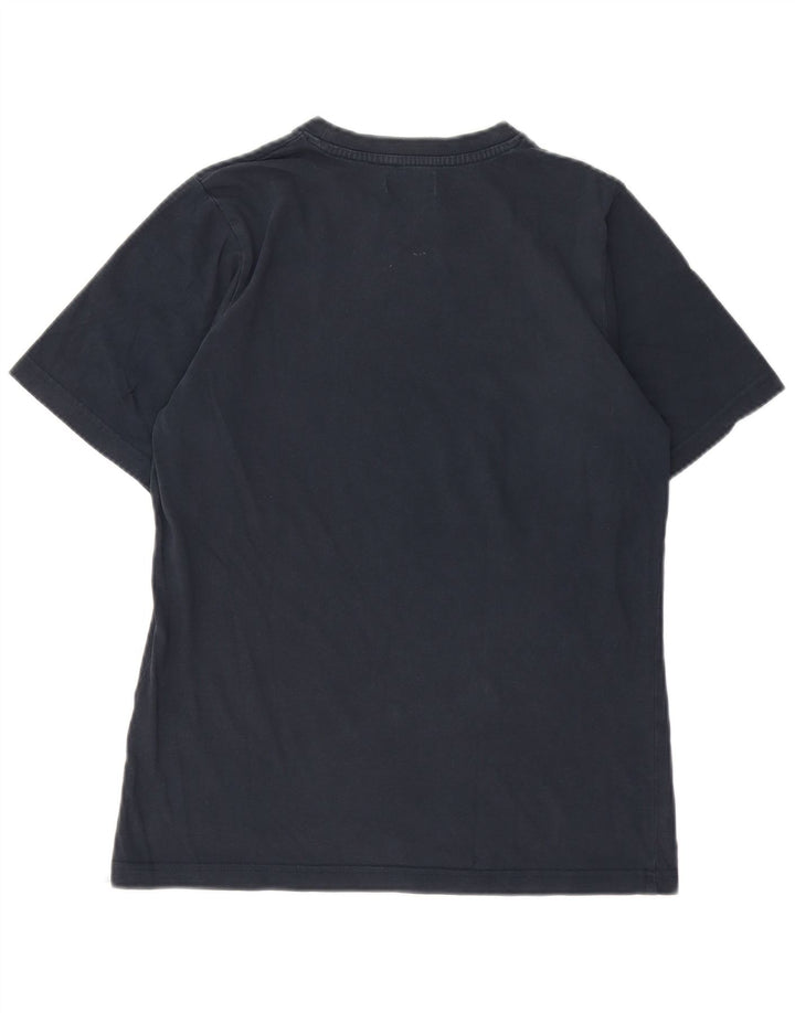 T-shirt męski Kappa Top, mały, granatowy, bawełniany