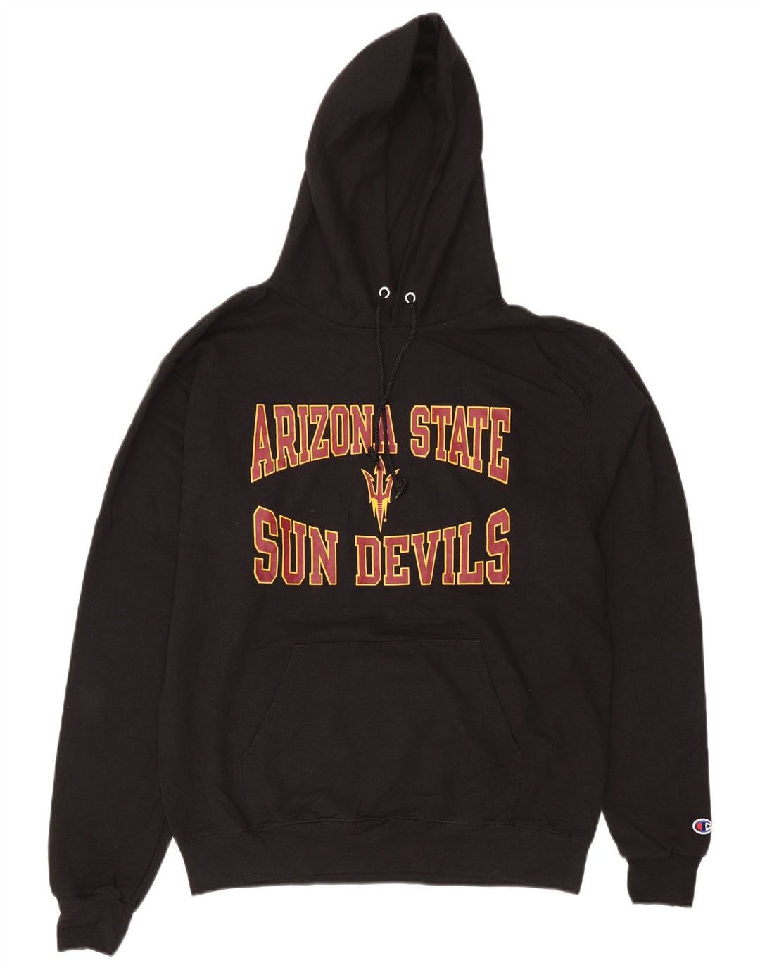 Męska bluza z kapturem Champion Arizona State Sun Devils Graphic, średnia czarna