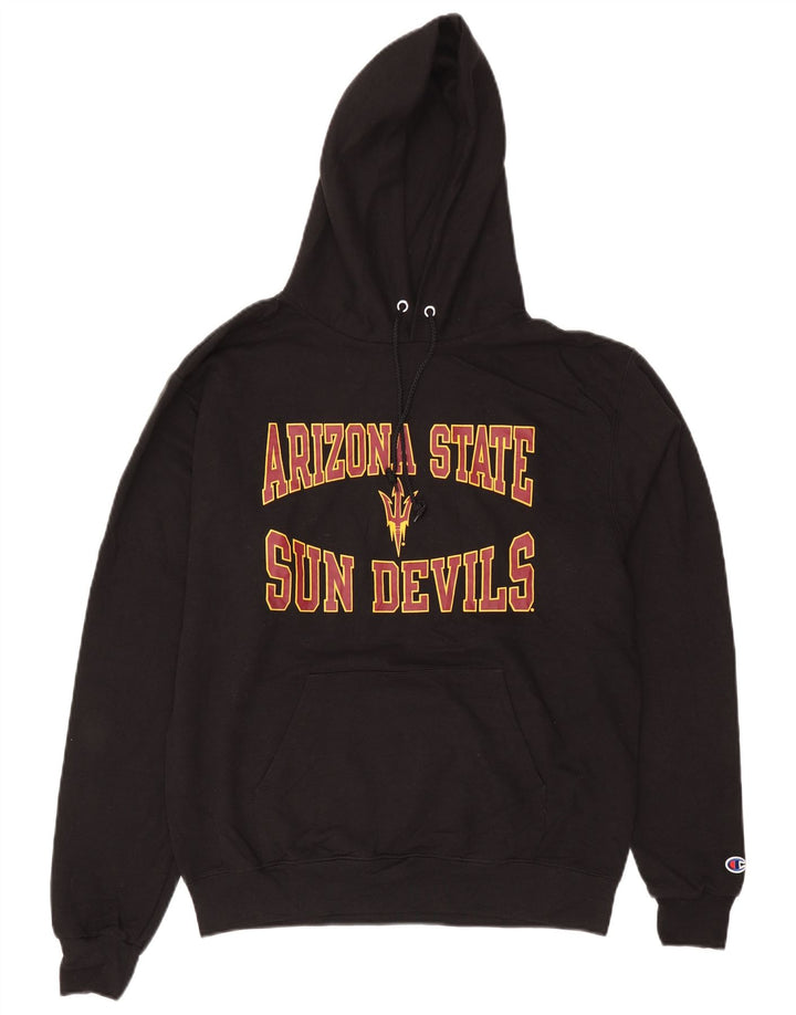 Męska bluza z kapturem Champion Arizona State Sun Devils Graphic, średnia czarna