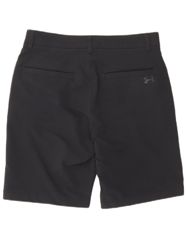 Męskie spodenki Chino Under Armour W32, średni czarny poliester