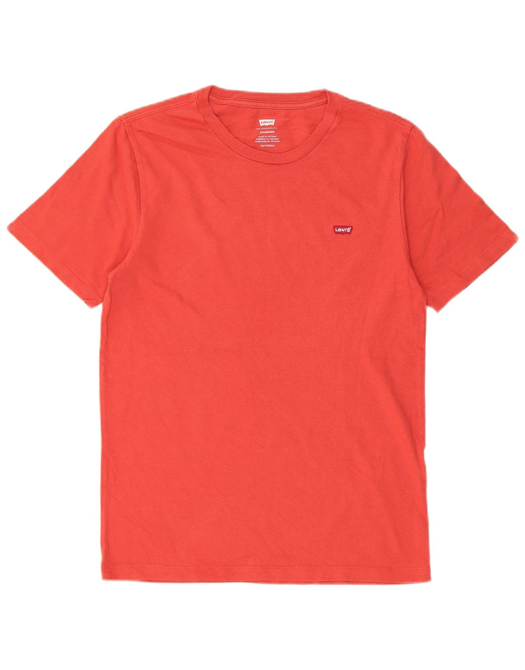 Męski standardowy t-shirt Levi's Top XS, czerwony, bawełniany