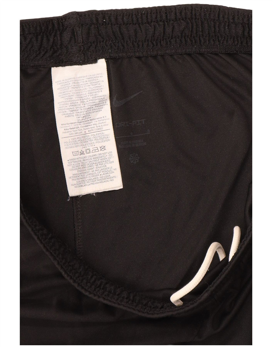 Męskie spodenki sportowe Nike Dri Fit, duże, czarne, poliestrowe