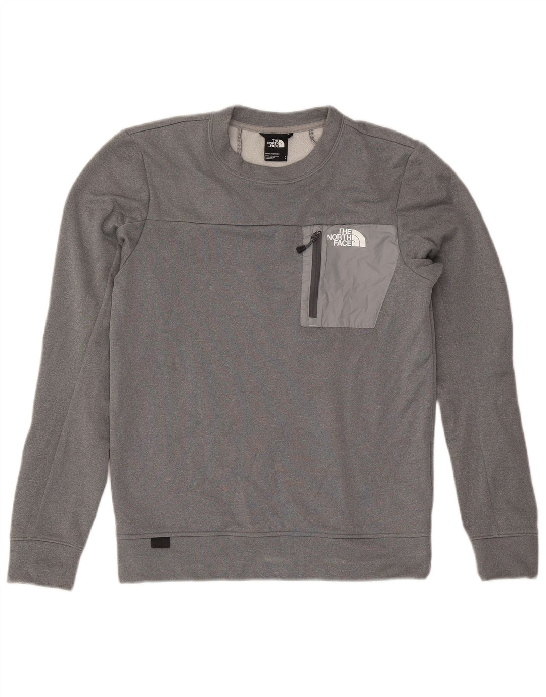 Męska bluza dresowa The North Face, mała, szara, z poliestru