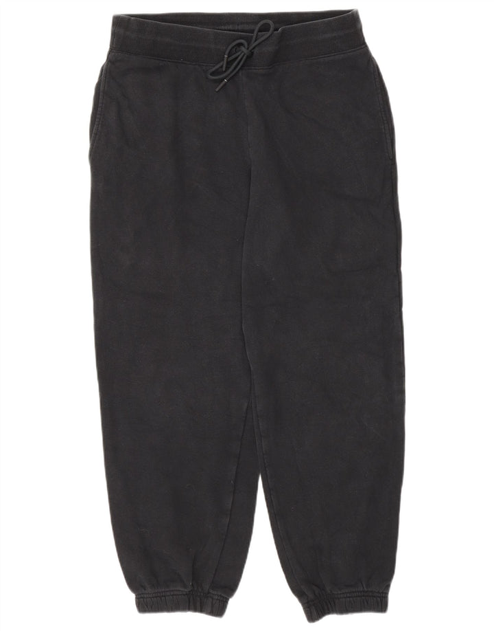 Marks & Spencer Damskie spodnie dresowe Joggers UK 12 Średnie czarne bawełniane
