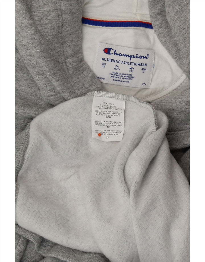 Damski sweter oversize CHAMPION UK 6 XS, szara bawełna