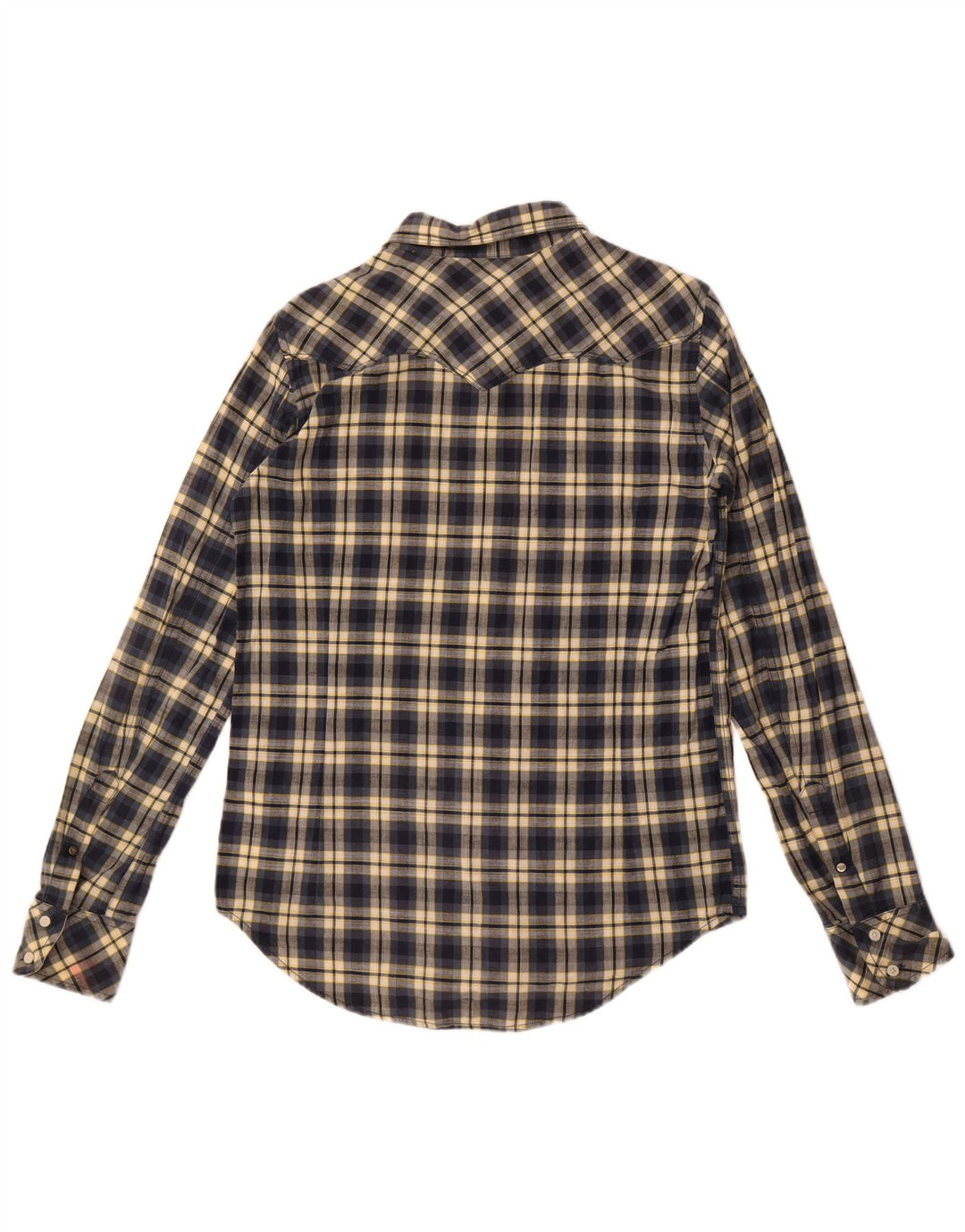 Koszula chłopięca Diesel 15-16 lat 2XL, bawełniana, granatowa w kratkę
