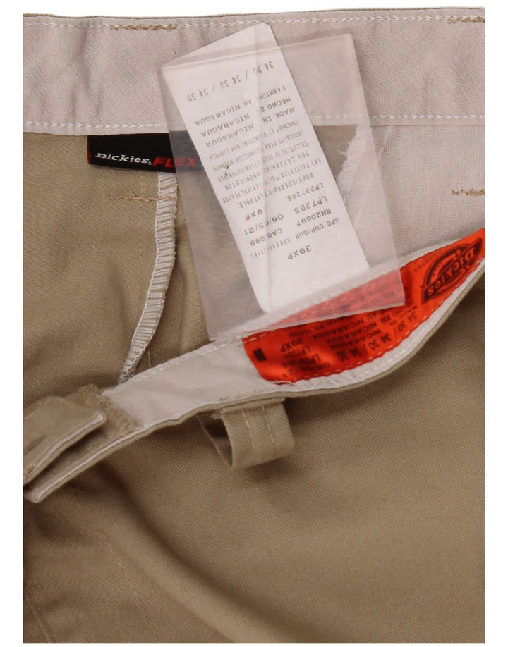 Męskie proste spodnie cargo DICKIES W34 L30 Beżowy poliester