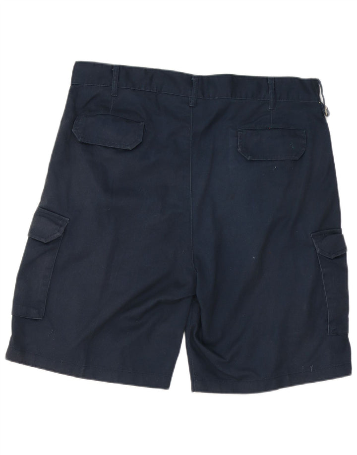Męskie spodenki cargo Dickies W36, duże, granatowe, poliestrowe