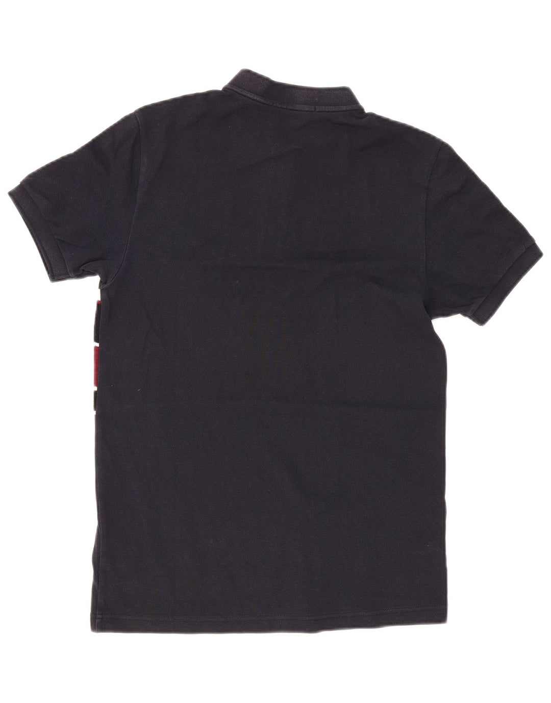 Męska koszulka polo Fred Perry, mała, granatowa, bawełniana w bloki kolorów