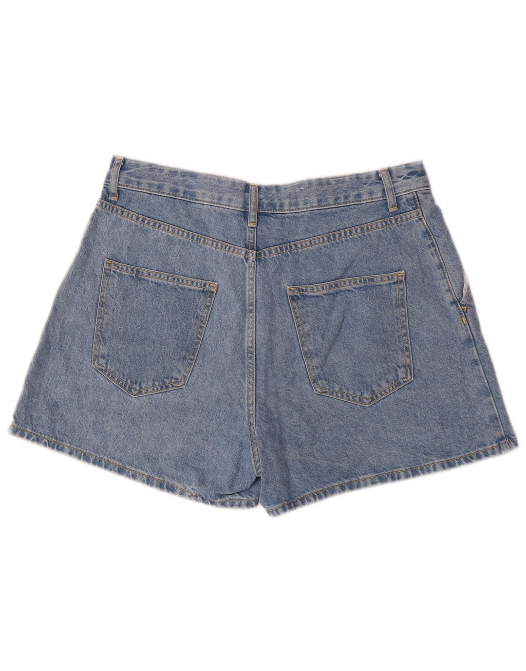 Damskie spodenki jeansowe Zara Medium W30, niebieska bawełna