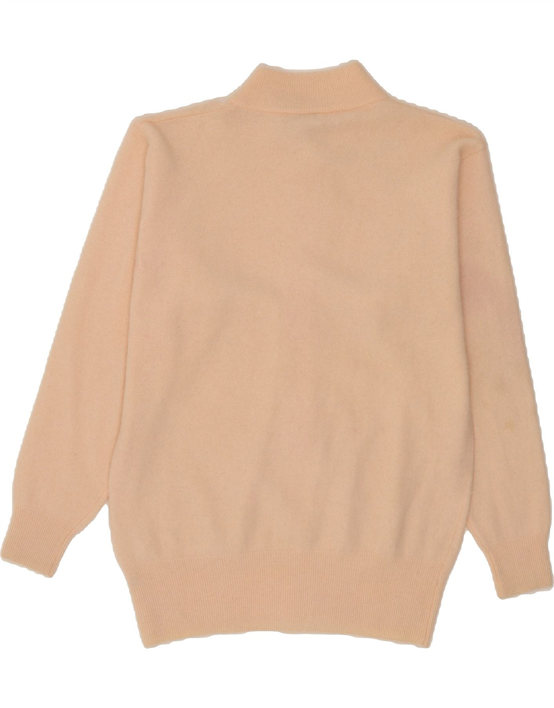 MAMUT MODEN Womens Turtle Neck Jumper Sweater UK 12 Medium Pink Lambswool Vintage Mamut Moden and Second-Hand Mamut Moden from Messina Hembry 