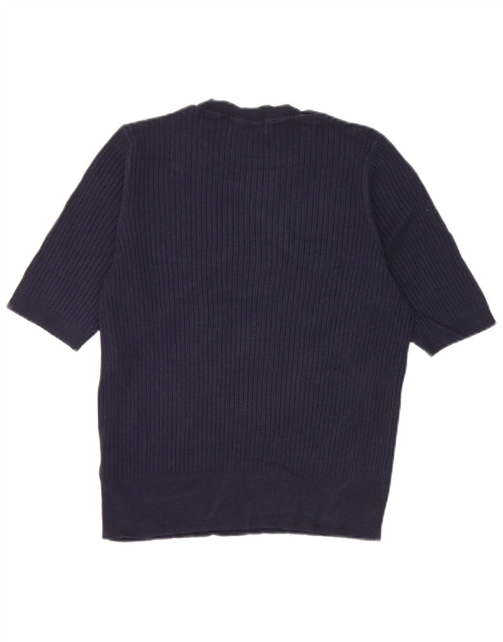 T-shirt damski Marks & Spencer Top UK 14 Średni granatowy wiskoza