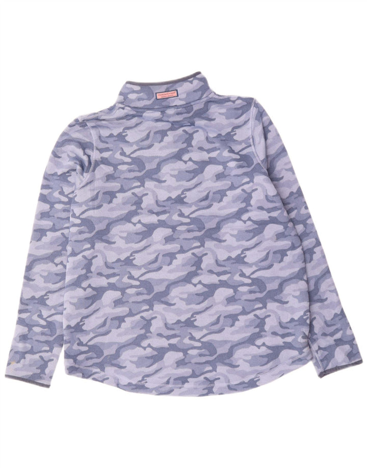 Damska bluza oversize Vineyard Vines UK 18 XL w niebieskim kamuflażu