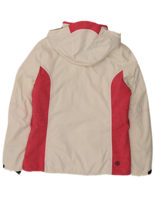 Damska kurtka narciarska Colmar Oversize z kapturem IT 42 Small White