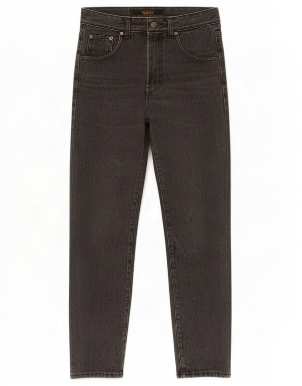 POP 84 Damskie jeansy zwężane IT 42 Medium W28 L32 Szara bawełna