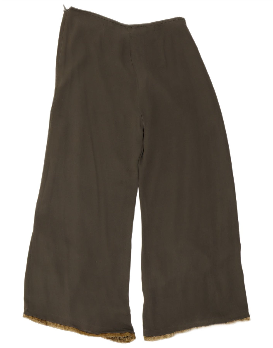 FENN WRIGHT MANSON Womens Casual Trousers EU 42 Large W32 L29 Khaki