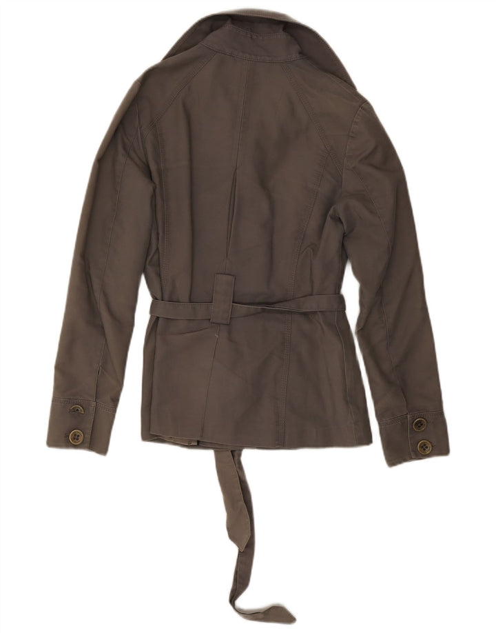 Krótki trencz damski TED BAKER, rozmiar 1 XS, szary, bawełniany