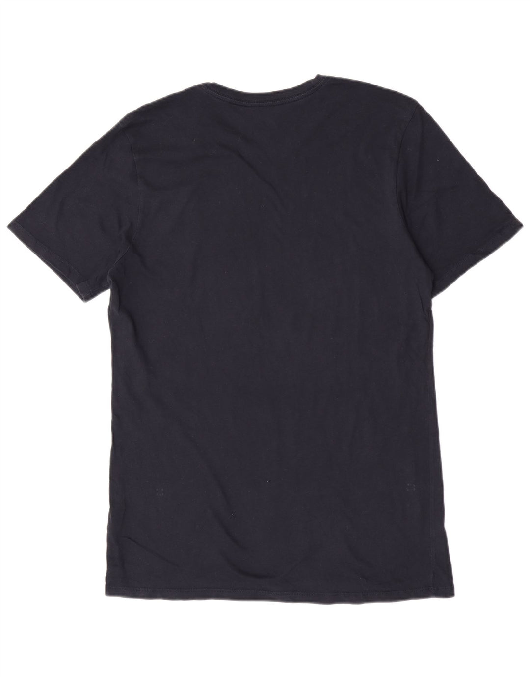 Męski T-shirt Nike o kroju sportowym, średni, granatowy, bawełniany