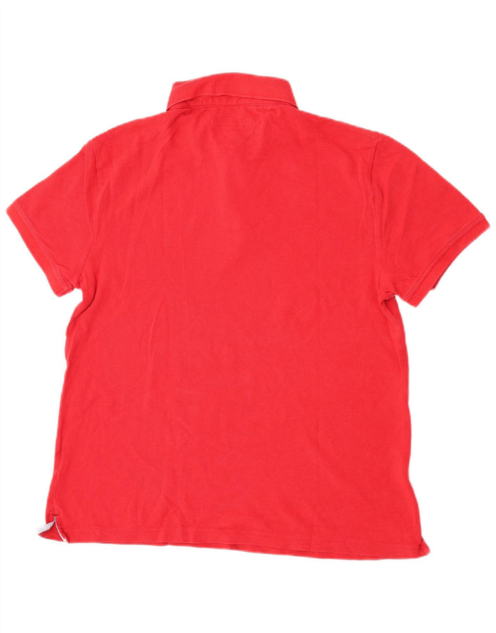 Męska koszulka polo Tommy Hilfiger, duża, czerwona