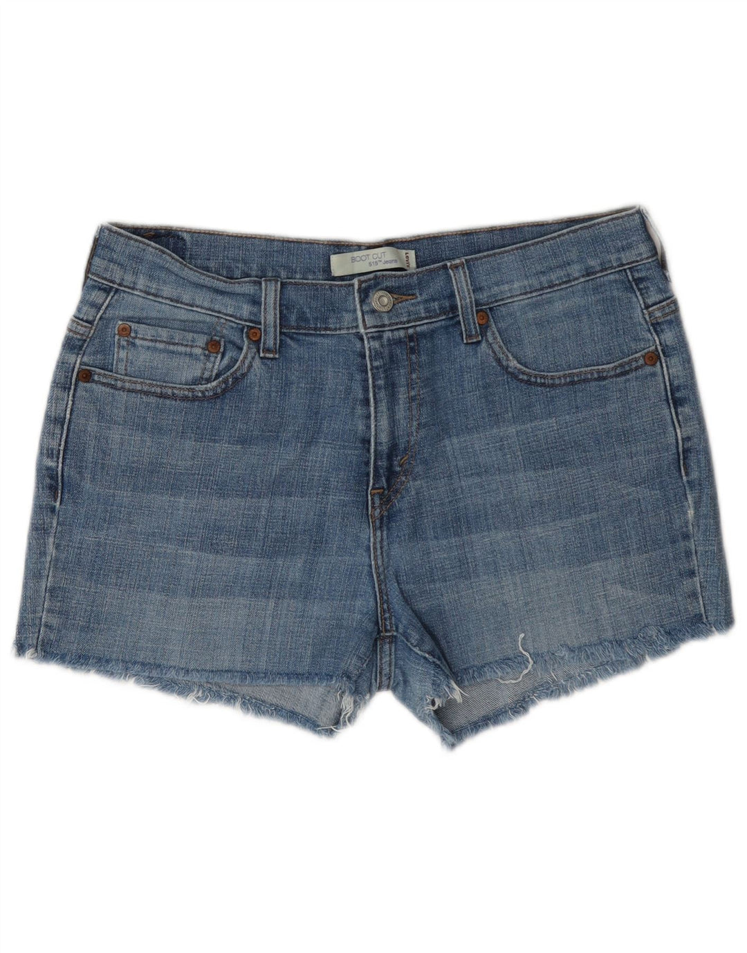 Damskie spodenki jeansowe Levi's 515 US 10, duże, W34, niebieska bawełna