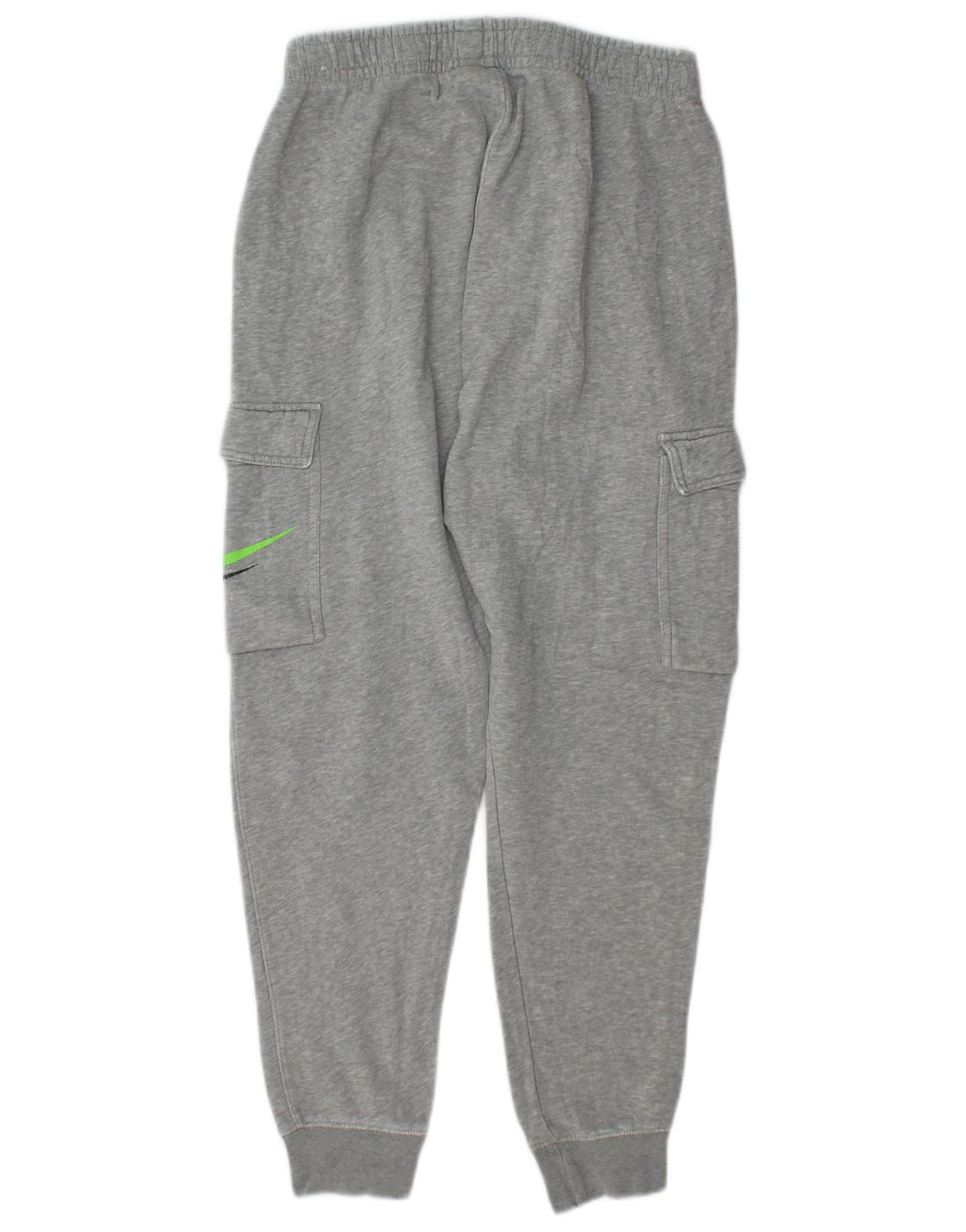 Męskie spodnie dresowe Nike Graphic Cargo, małe, szare, nakrapiane