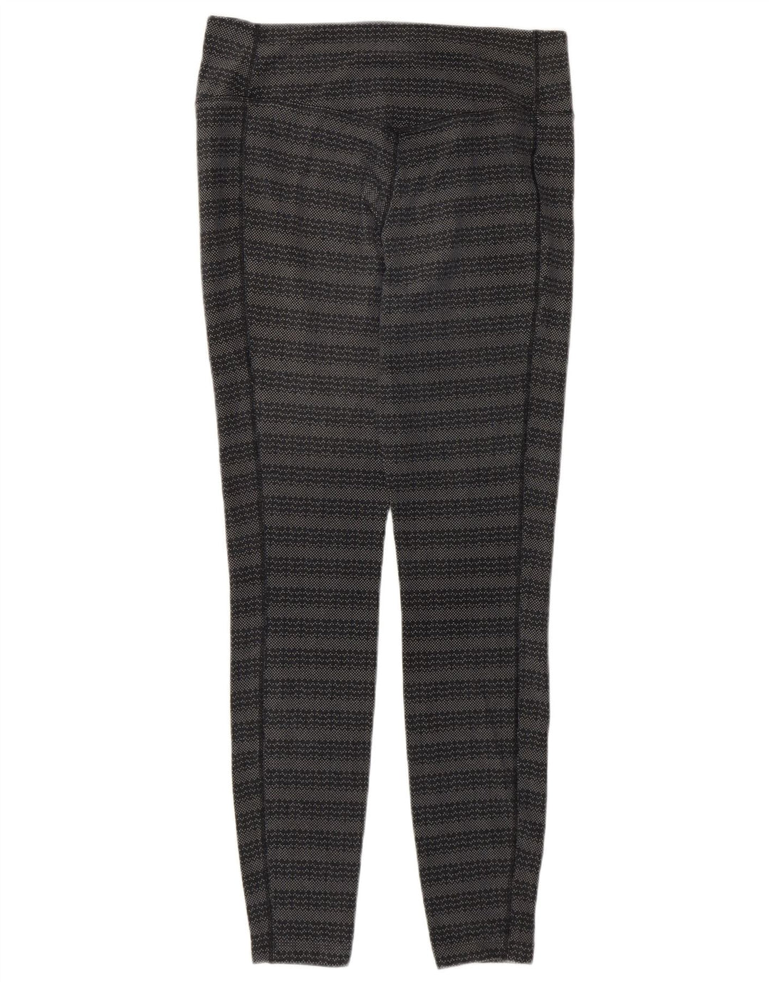 Damskie legginsy Nike Dri Fit UK 12, średnio szara, geometryczna bawełna