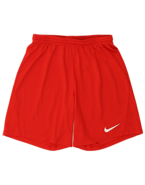Męskie spodenki sportowe Nike Dri Fit Slim, duże, czerwone, poliestrowe