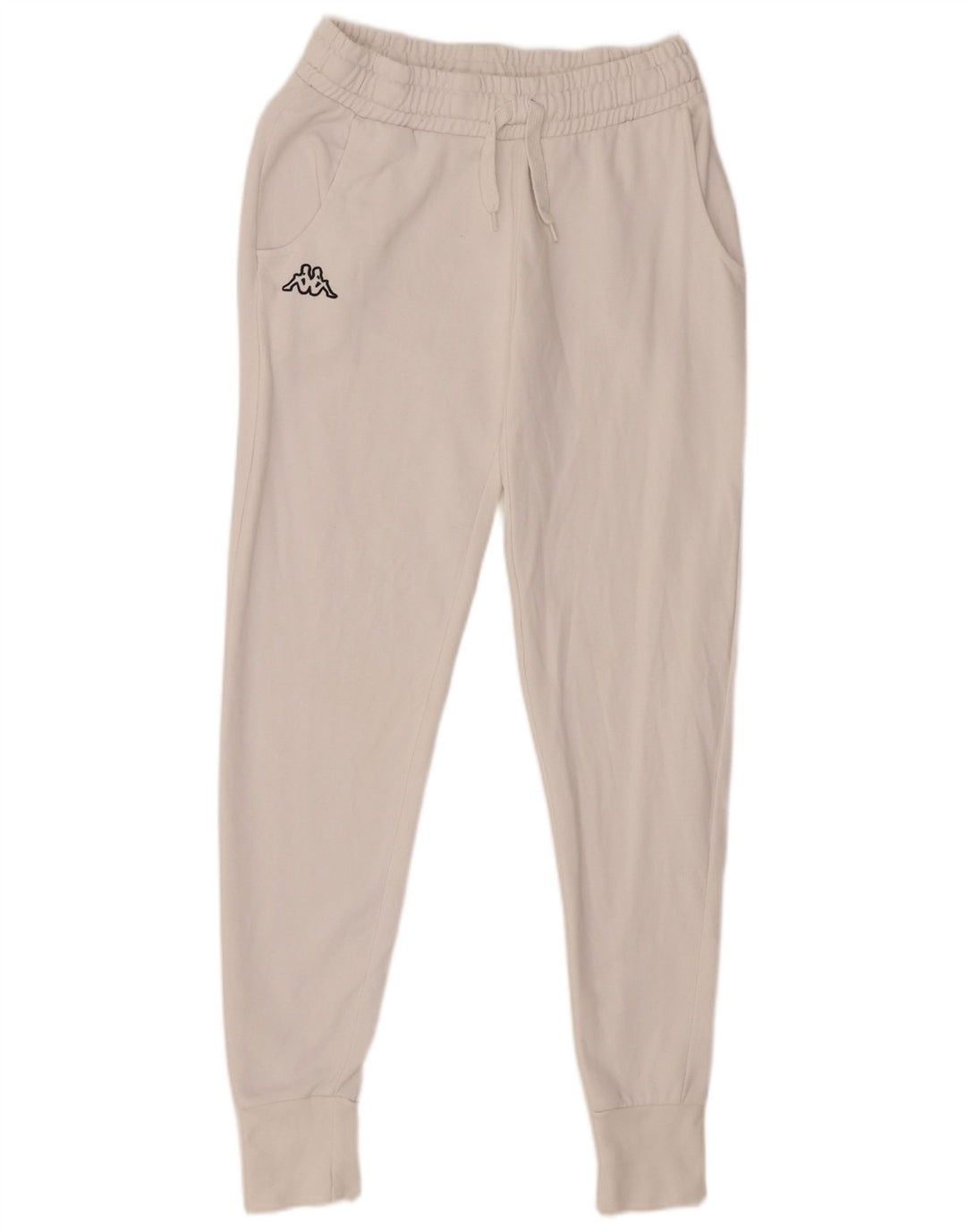 Damskie spodnie dresowe Kappa Joggers UK 12 Medium White