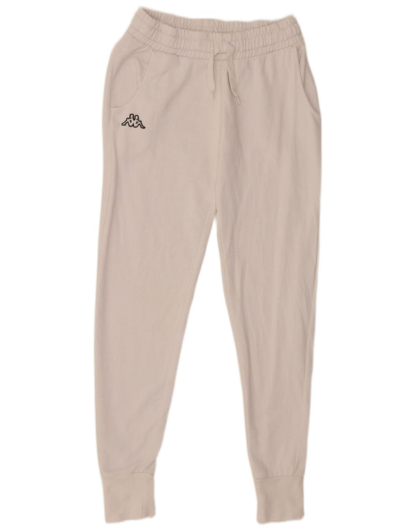 Damskie spodnie dresowe Kappa Joggers UK 12 Medium White