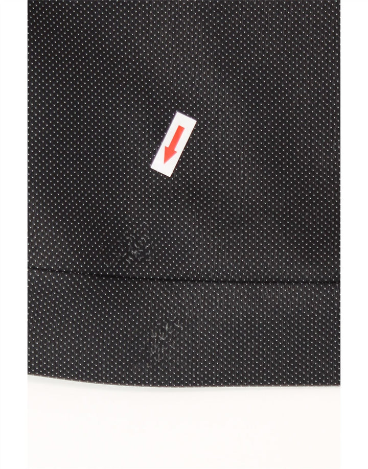 Męski sweter z kapturem i grafiką Under Armour, mały, czarny, w kropki, poliester