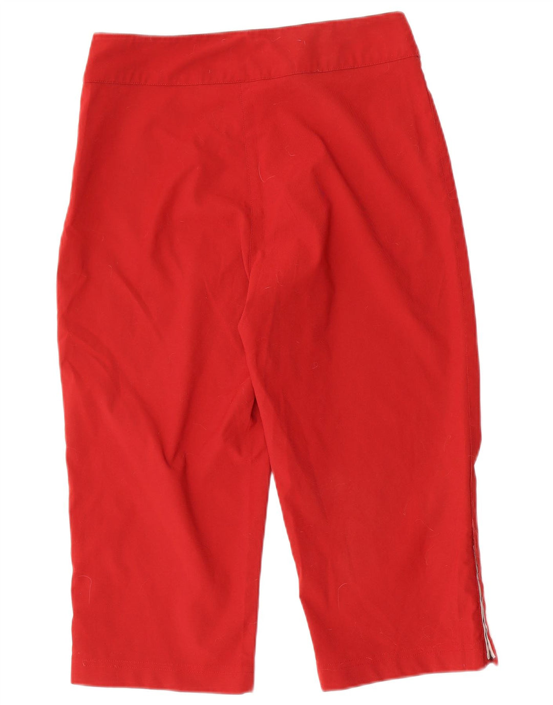 Damskie spodnie Capri Adidas UK 14 Large W30 L19 Czerwony poliester