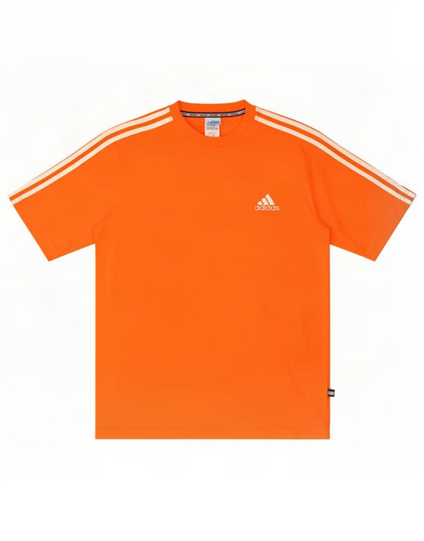 Adidas Męska koszulka Top UK 40/42 Średnia Pomarańczowa Bawełna