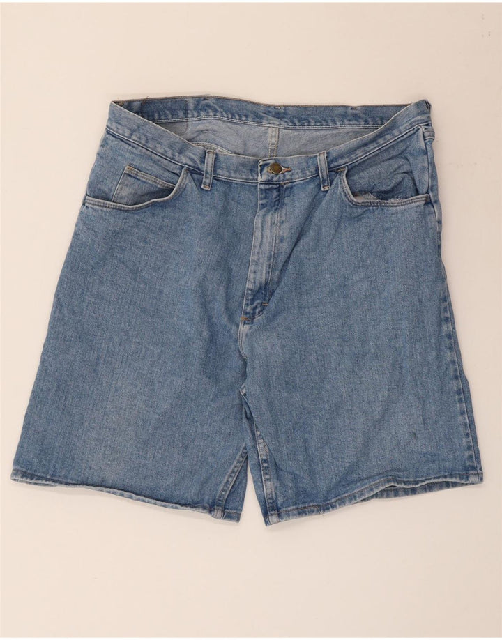 Męskie spodenki jeansowe WRANGLER W38 XL, niebieskie, bawełniane