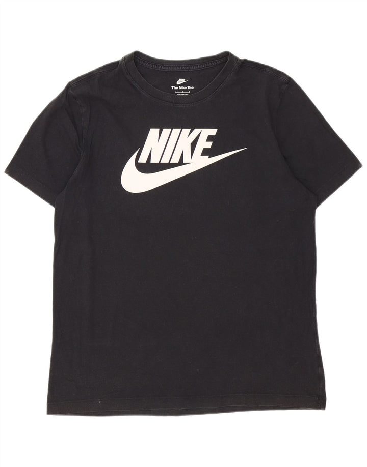 Męski T-shirt z grafiką Nike, duży, czarny