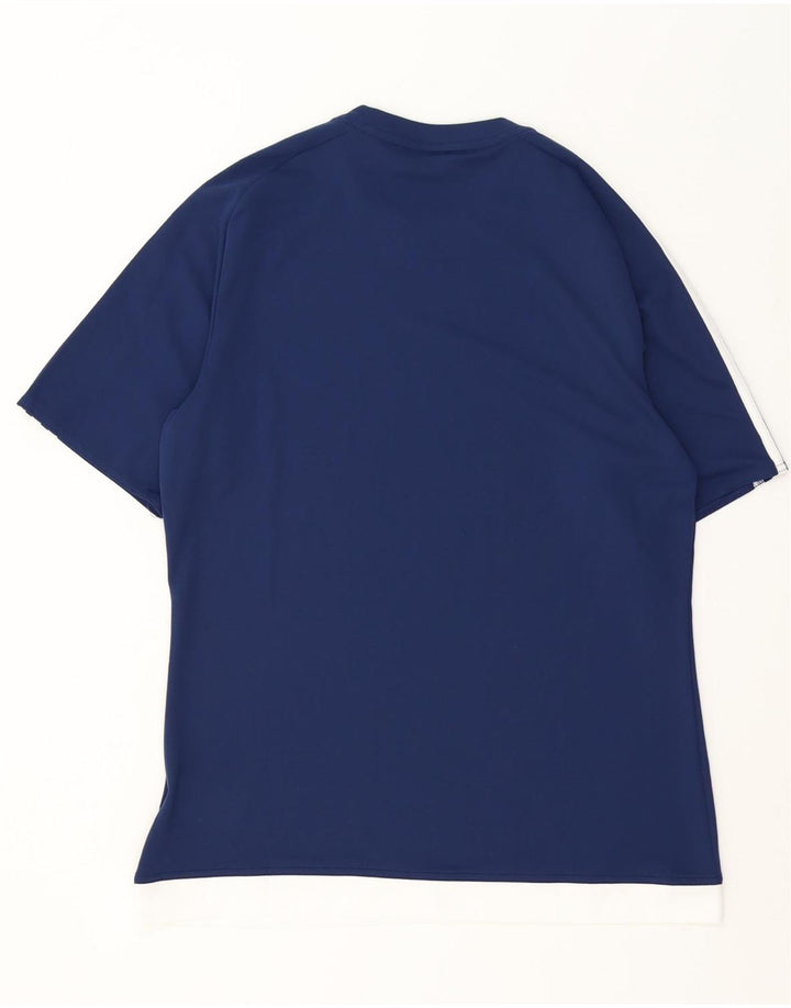 Adidas Męska koszulka Climalite Top Medium Granatowy Poliester