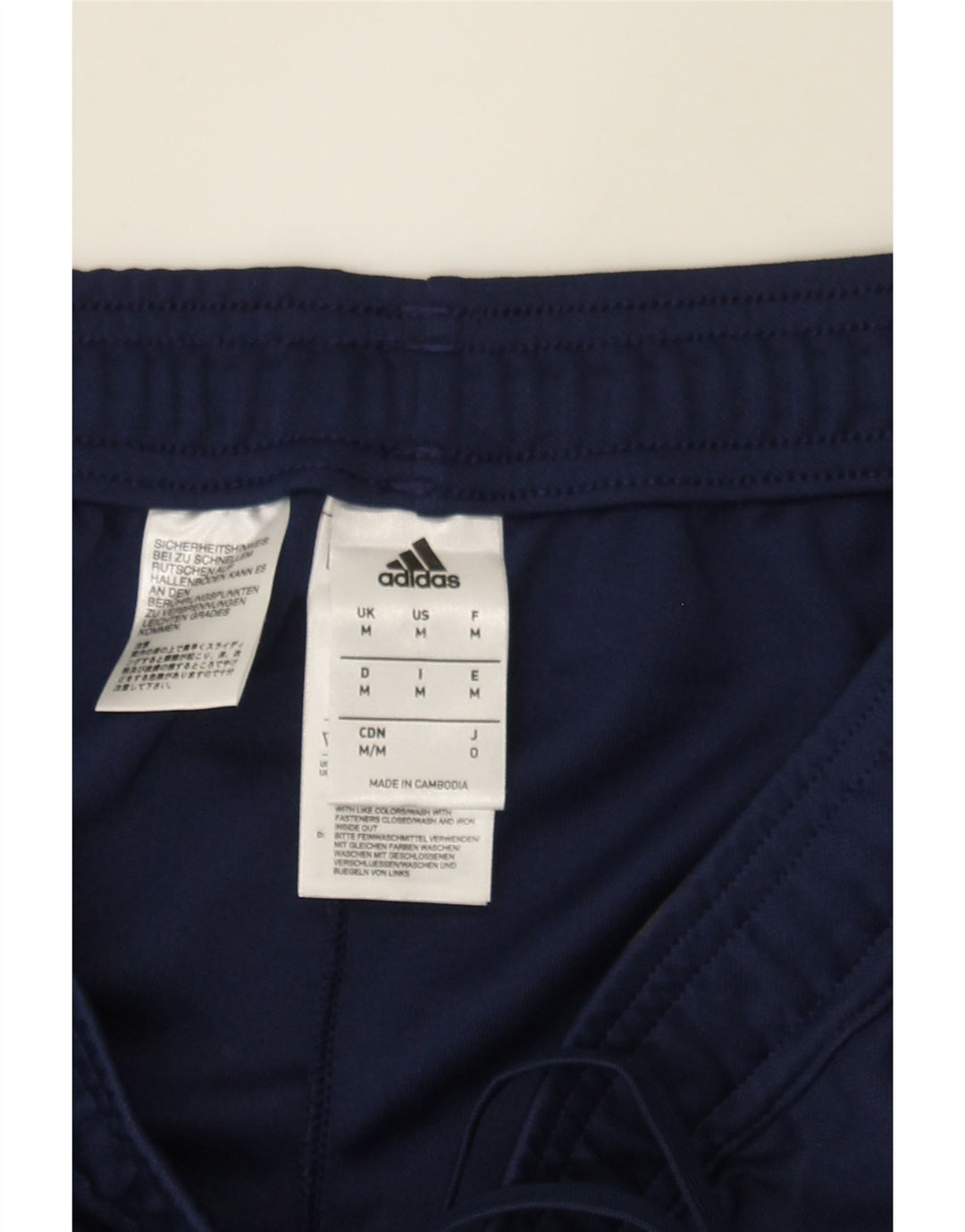 ADIDAS Mens Climacool Tracksuit Trousers Medium  Navy Blue Polyester Vintage Adidas and Second-Hand Adidas from Messina Hembry 