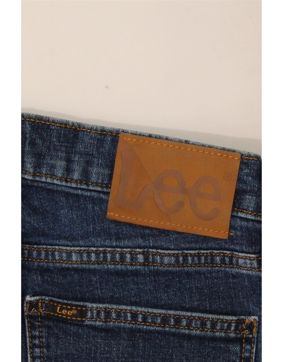 Damskie jeansy Skinny LEE W28 L29 Niebieskie