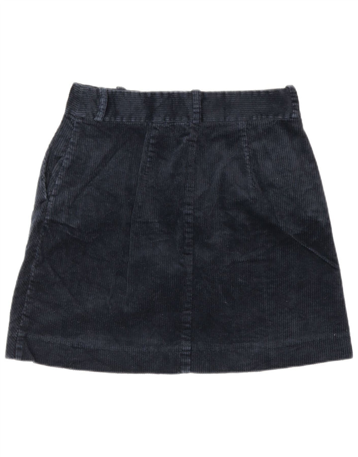 Damska spódnica sztruksowa Tommy Hilfiger US 8 Medium W28 Granatowa bawełna