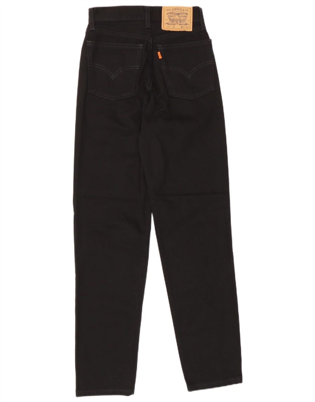 Damskie jeansy Levi's 891 Tapered W26 L30 Czarna bawełna