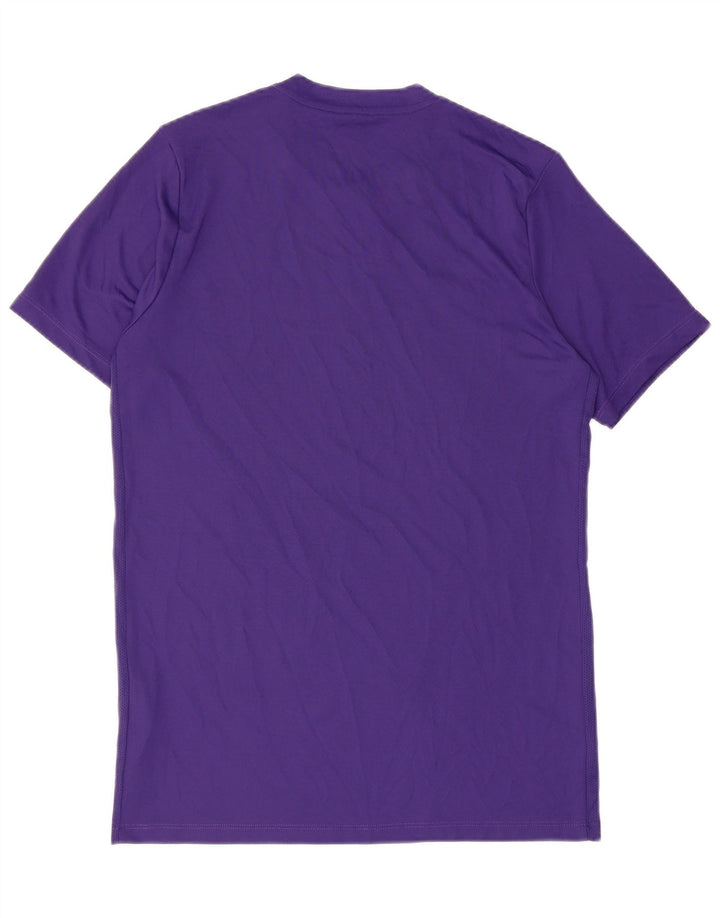 T-shirt męski Nike, średni fioletowy poliester
