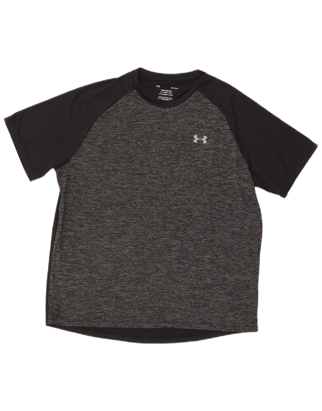 Męski T-shirt Under Armour, duży, szary, nakrapiany