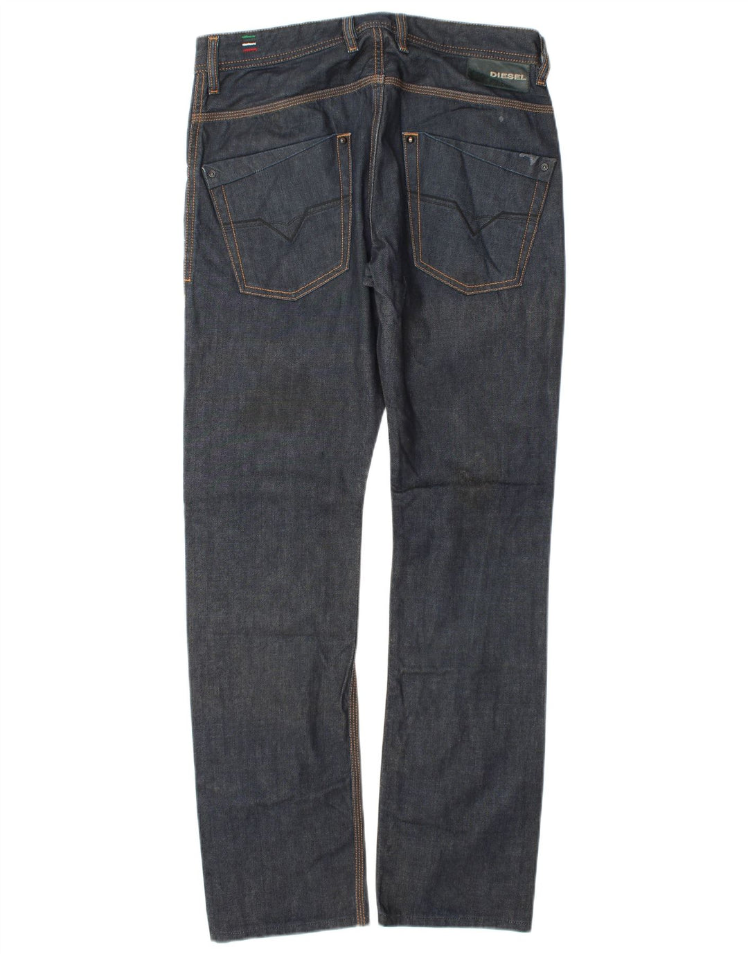 Diesel Męskie Krooley Slim Jeans W30 L32 Granatowa bawełna