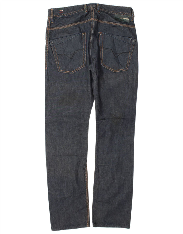 Diesel Męskie Krooley Slim Jeans W30 L32 Granatowa bawełna
