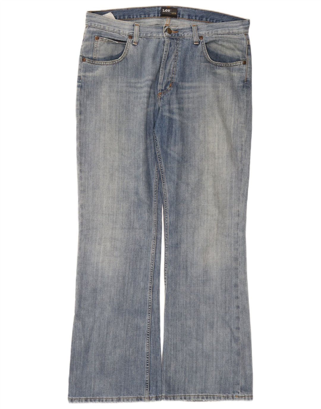 Męskie jeansy Lee Denver Bootcut W36 L32, niebieskie, bawełniane