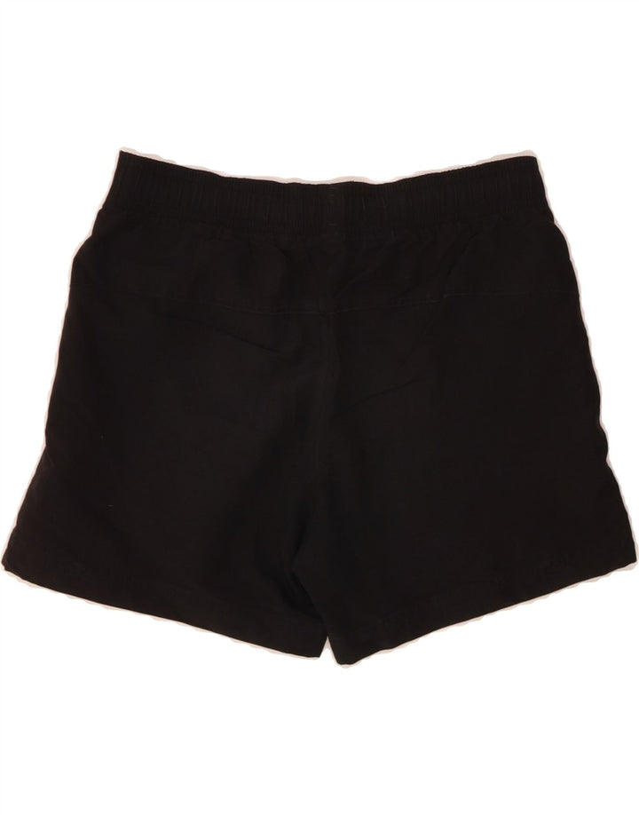 ADIDAS Womens Sport Shorts UK 12 Medium  Black Vintage Adidas and Second-Hand Adidas from Messina Hembry 