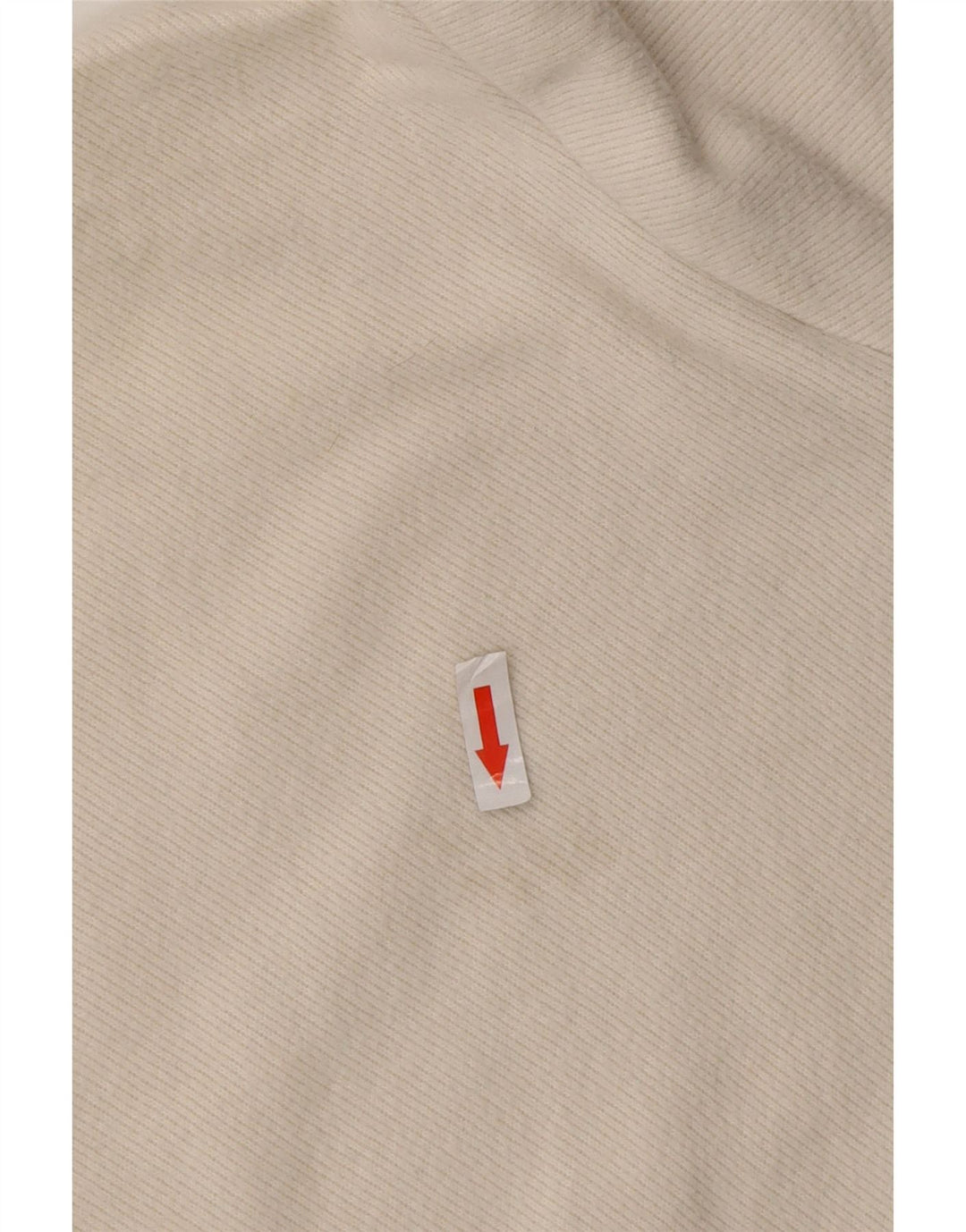 Damski sweter oversize z okrągłym dekoltem ZARA UK 10 Small White