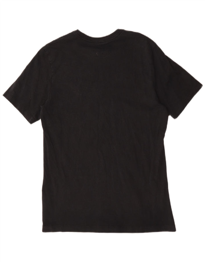 T-shirt męski Nike, średni czarny, bawełniany