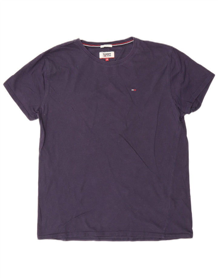 T-shirt męski Tommy Hilfiger o regularnym kroju, średni, granatowy, bawełniany