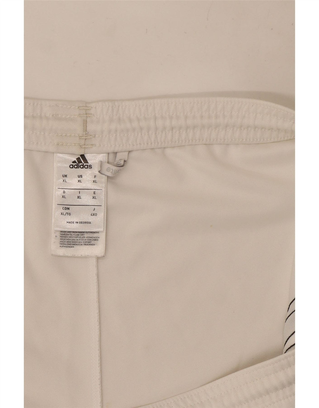 Męskie spodenki sportowe Adidas Climalite XL, biały poliester